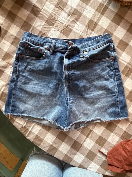 Madewell Pants - Madewell Light Blue Denim Cutoff Shorts